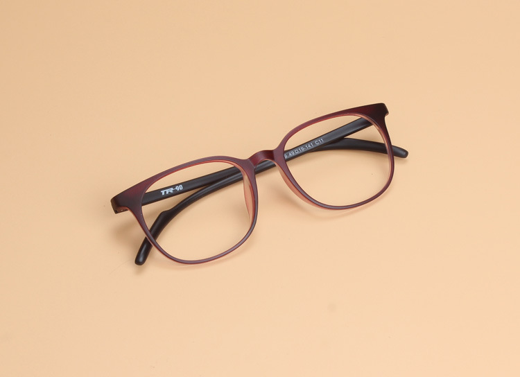 厂家批发超轻TR90眼镜架新款时尚清新简约男女式近视眼镜框AS8119示例图16