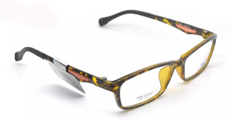 批发鸿星尔克品牌眼镜框学生全框架时尚超轻tr90眼镜架配近视眼镜示例图6