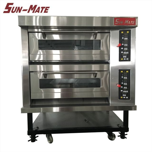 珠海三麦SEC-2Y两层四盘电烤箱商用面包烤炉Sun-Mate