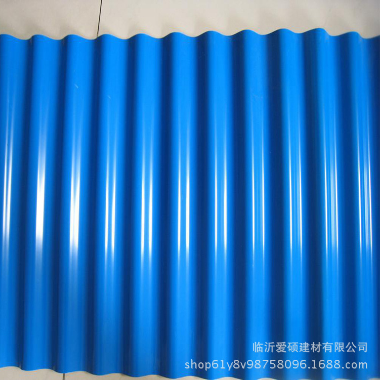 PVC防腐瓦 3mm塑钢瓦 APVC复合树脂波浪瓦 江苏每平米批发价格示例图5