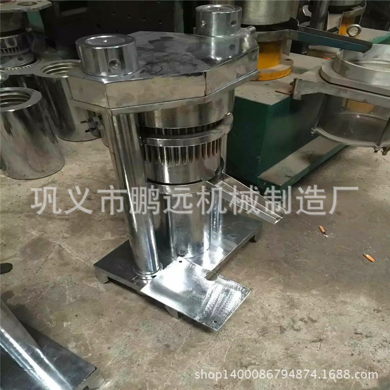 全自动芝麻榨油机小型加工项目 韩式液压香油机 菜籽/大豆榨油机