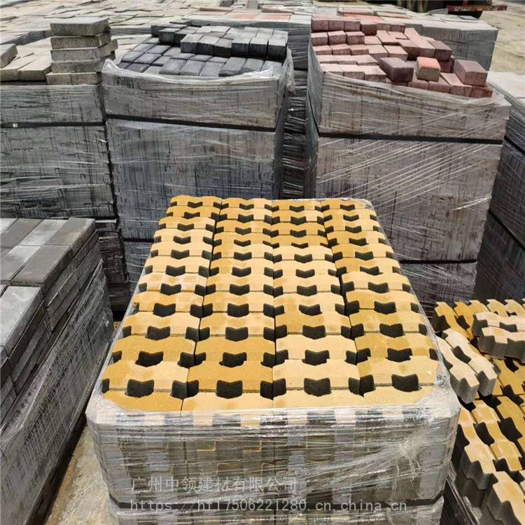 东莞长安 城市路面砖 建材透水砖 产地货源 中领