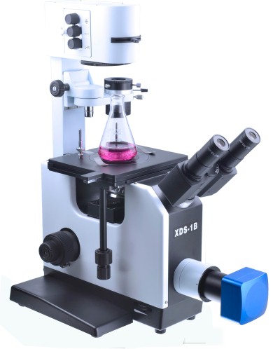 重光倒置显微镜报价 XDS-1B倒置生物显微镜 留辉显微镜供应示例图1