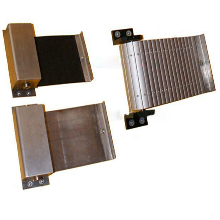 LG-1570数控机床卷帘防护罩 卷轴卷帘防护罩 伸缩式防尘折布示例图3