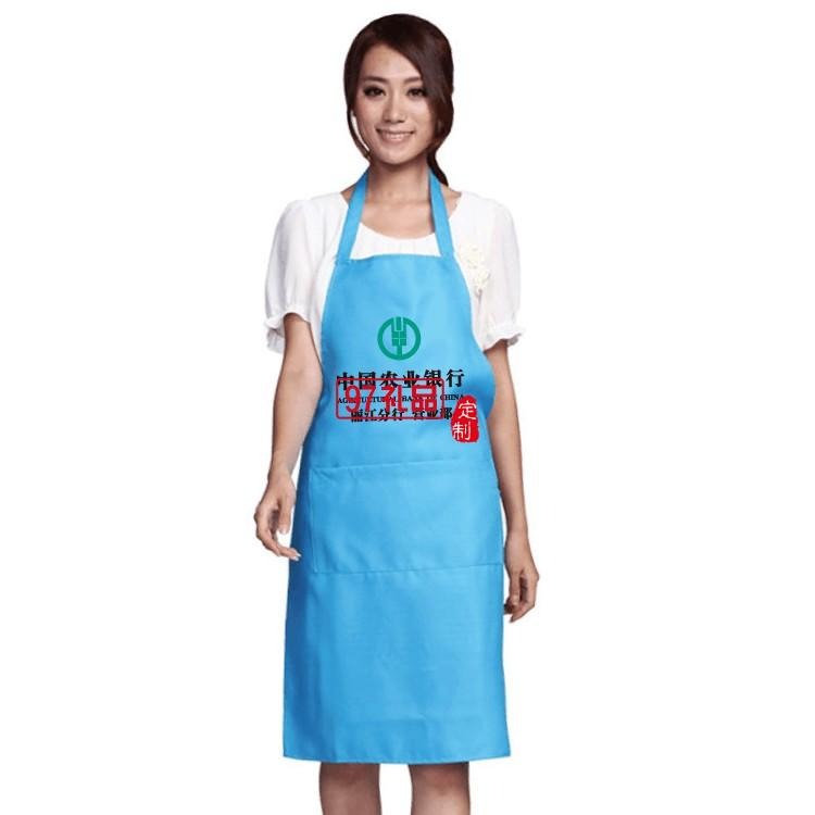 红素厂家直销广告围裙 免费设计logo 500件起订不单独零售