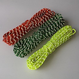 新珠厂家生产5mm晚上反光绳 手链编织绳 手机挂绳 帐篷绳 箱包拉绳