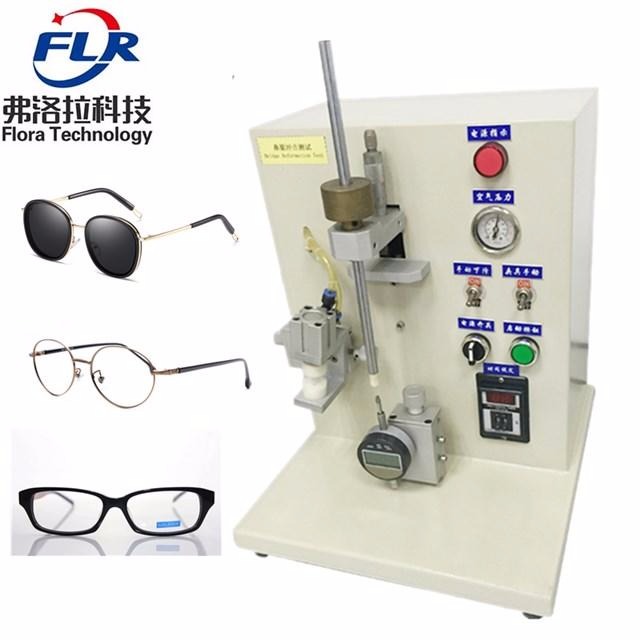 现货供应福建电动式 全自动眼镜架鼻梁变形测试机 鼻梁变形试验机