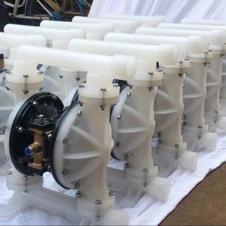 PP材质QBY3-15气动隔膜泵 工程塑料气动隔膜泵  F46膜片耐腐蚀气动隔膜泵