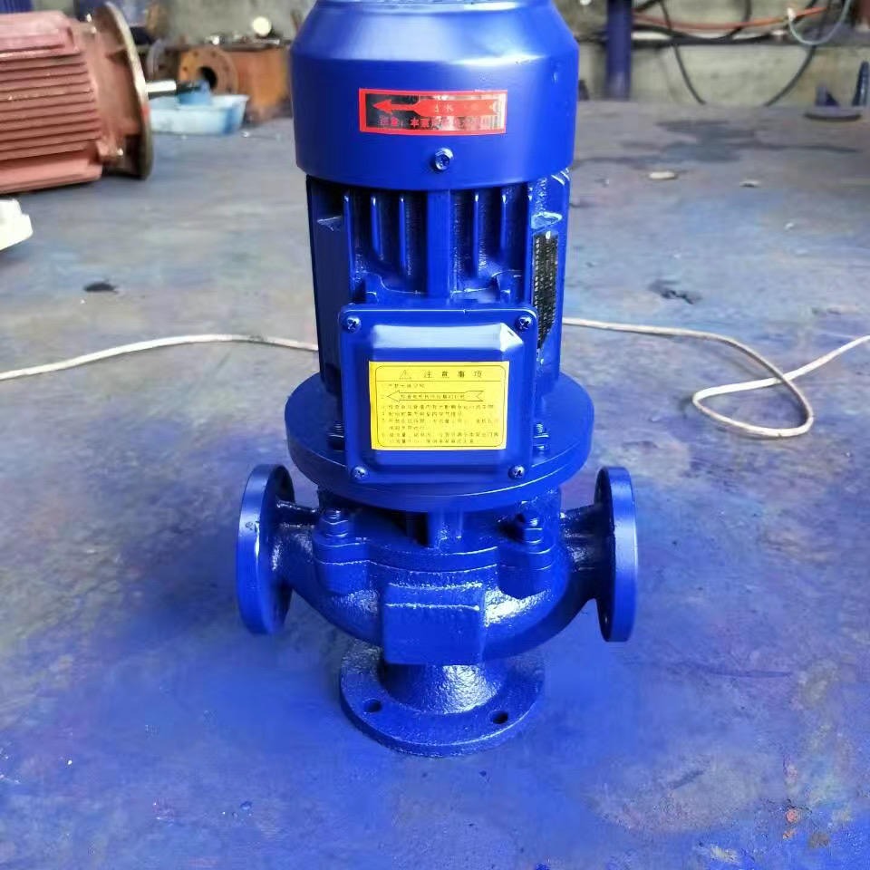 ISGB便拆式管道离心泵 ISGB50-200A便拆式立式管道泵  ISGB50-125防爆立式离心泵