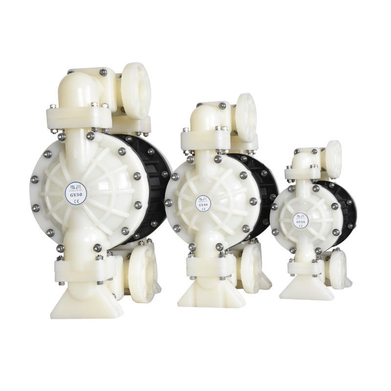 泓川气动隔膜卸料泵 耐磨耐腐蚀隔膜泵厂家 型号多可选型
