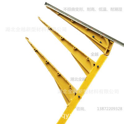 组合式电缆支架 电缆沟支架 组合式玻璃钢 L600复合电缆托臂支架定制图片