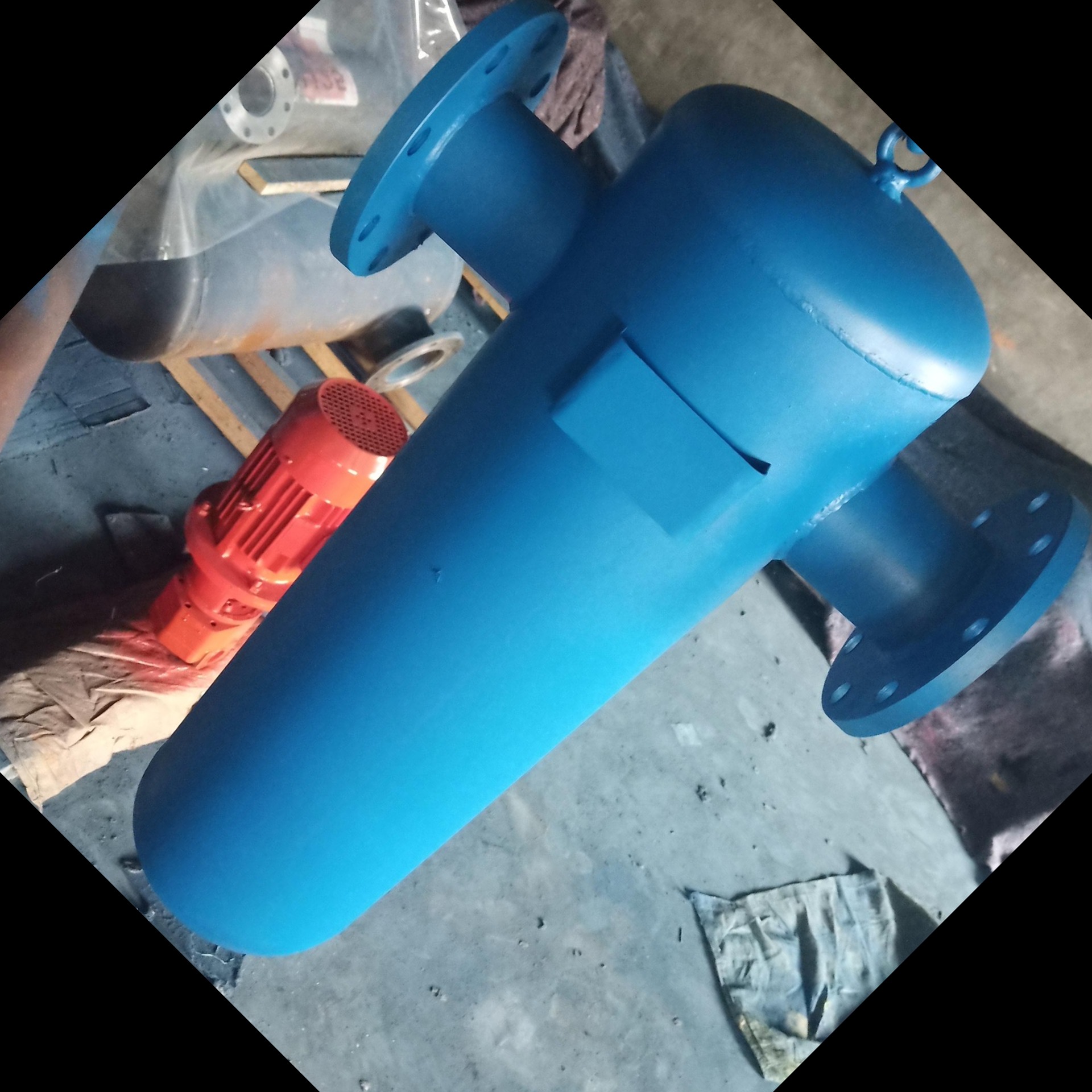墨哲气体脱水空气净化设备批发价MXQG-100小口径离心式气体脱水罐支持定制