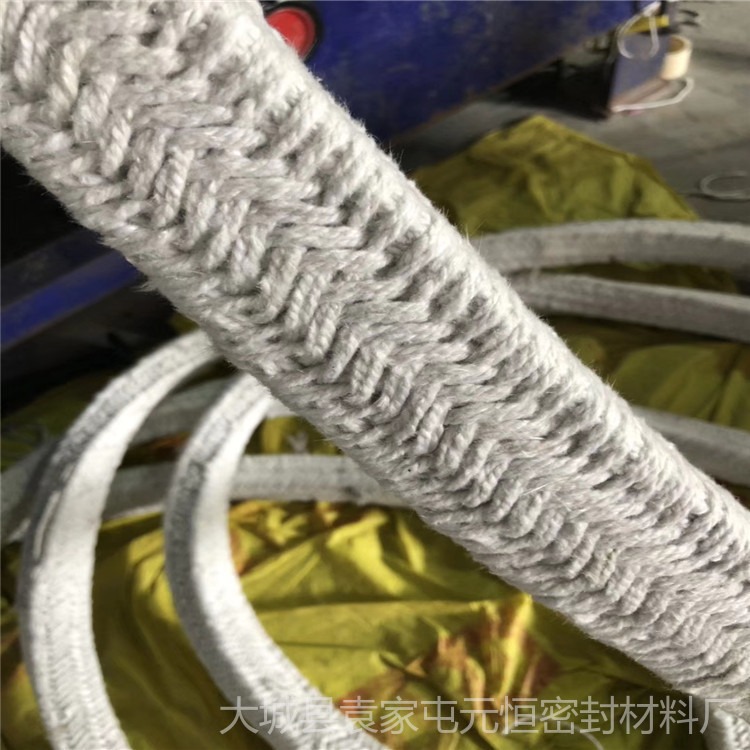 陶瓷纤维盘根 耐高温硅酸铝陶瓷纤维绳型号厂家直销各种盘根图片
