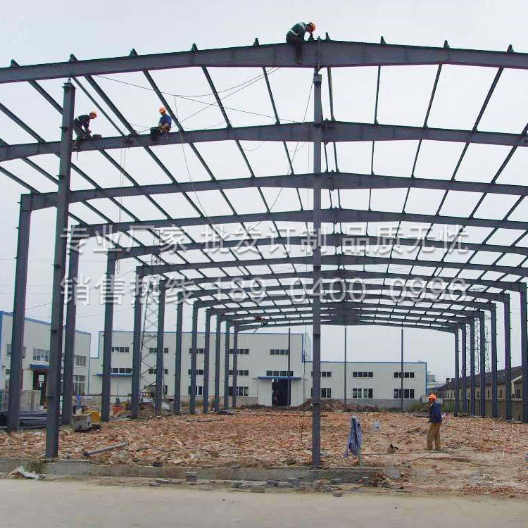 通辽钢结构厂家 通辽钢结构厂房钢结构安装网架建筑施工