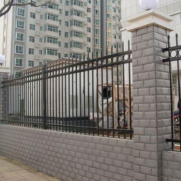 锌钢栅栏 锌钢护栏小区护栏庭院护栏工厂护栏围墙护栏图片