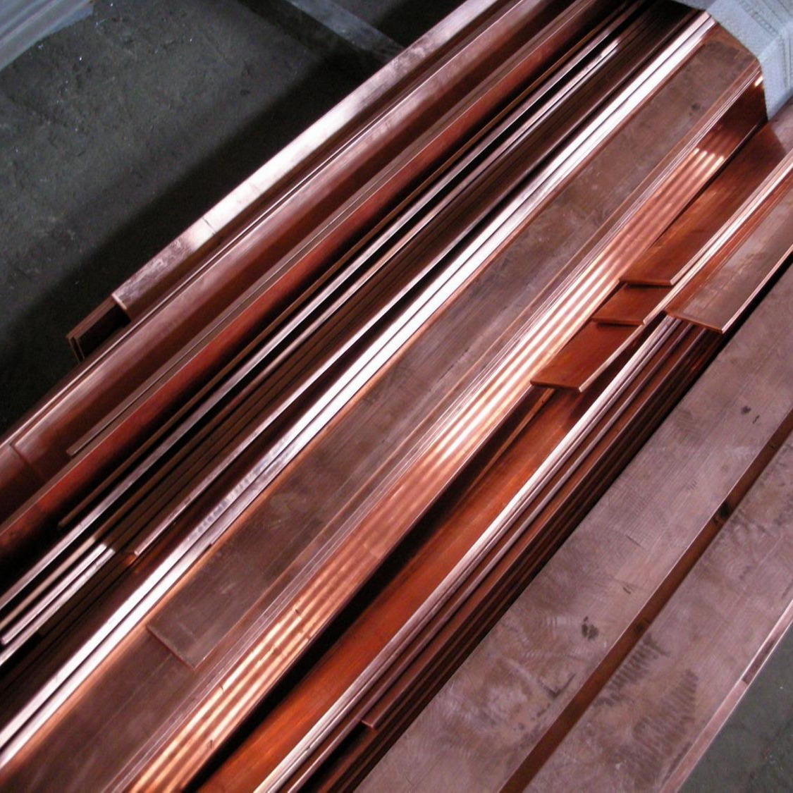 科捷 C1100紫铜排 高导电接地铜母排 红铜扁条 精密切割