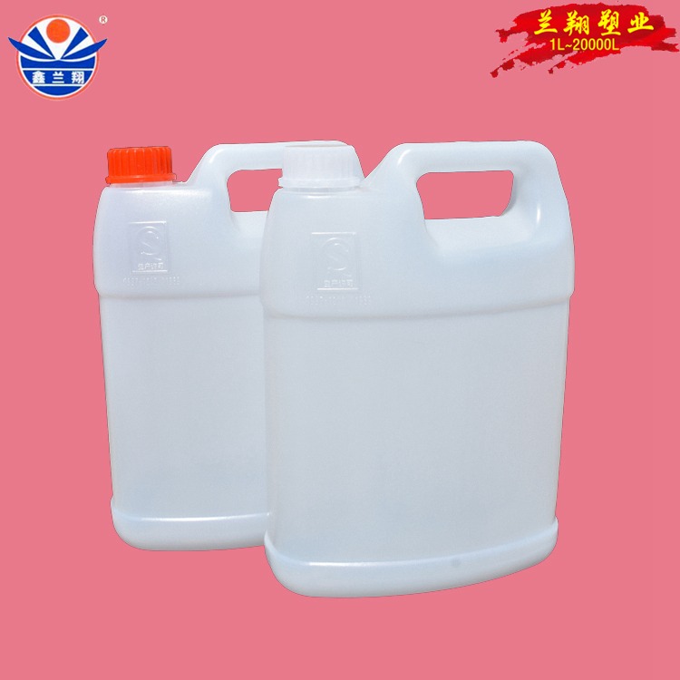 鑫兰翔现货供应4升塑料桶 HDPE塑料壶 化工桶 水箱宝 HDPE塑料桶图片