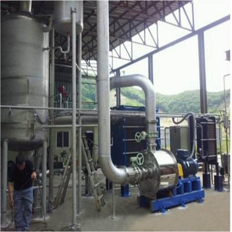济宁二手25立方废水处理MVR强制循环蒸发器  MVR强制循环蒸发器出售