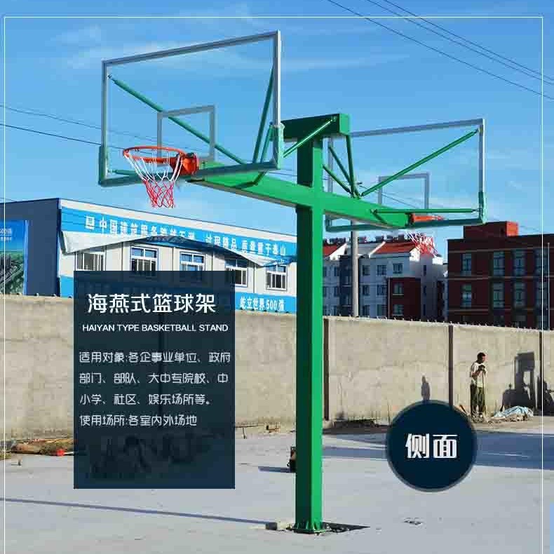 篮鲸篮球架 平箱仿液压篮球架 广州放液压移动篮球架 仿液压篮球架批发厂家