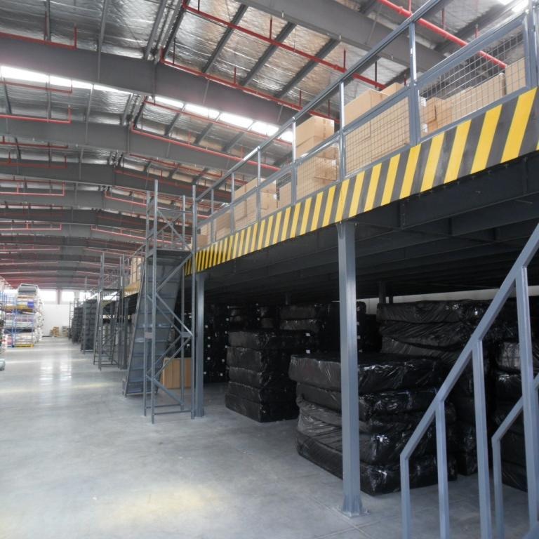 森沃倉儲訂制貨架鋼平臺 倉庫貨架 車間鋼平臺貨架 質量保障