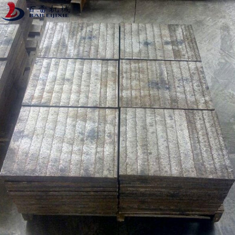 合金高铬堆焊耐磨板 堆焊耐磨钢板 双金属堆焊耐磨板 百雷 10+10耐磨板