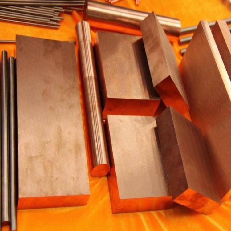 电极放电加工铜钨板 对焊电极CuW75钨铜合金板图片