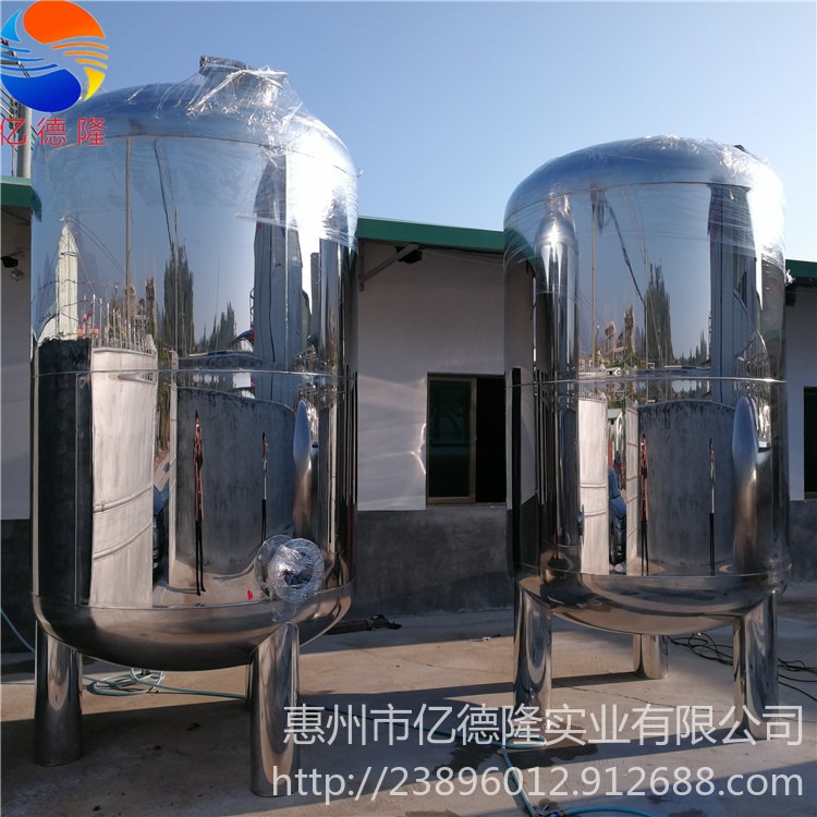 不锈钢压力水箱 承压水箱  200L  500L 1T 1.5T纯水无菌水箱 多选择