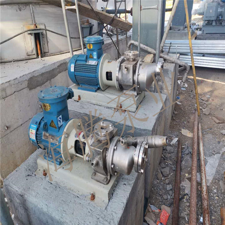海腾泵业磁力真空出料齿轮泵 HVP5/0.6真空出料泵 真空出料齿轮泵 在蒸馏行业优越性强