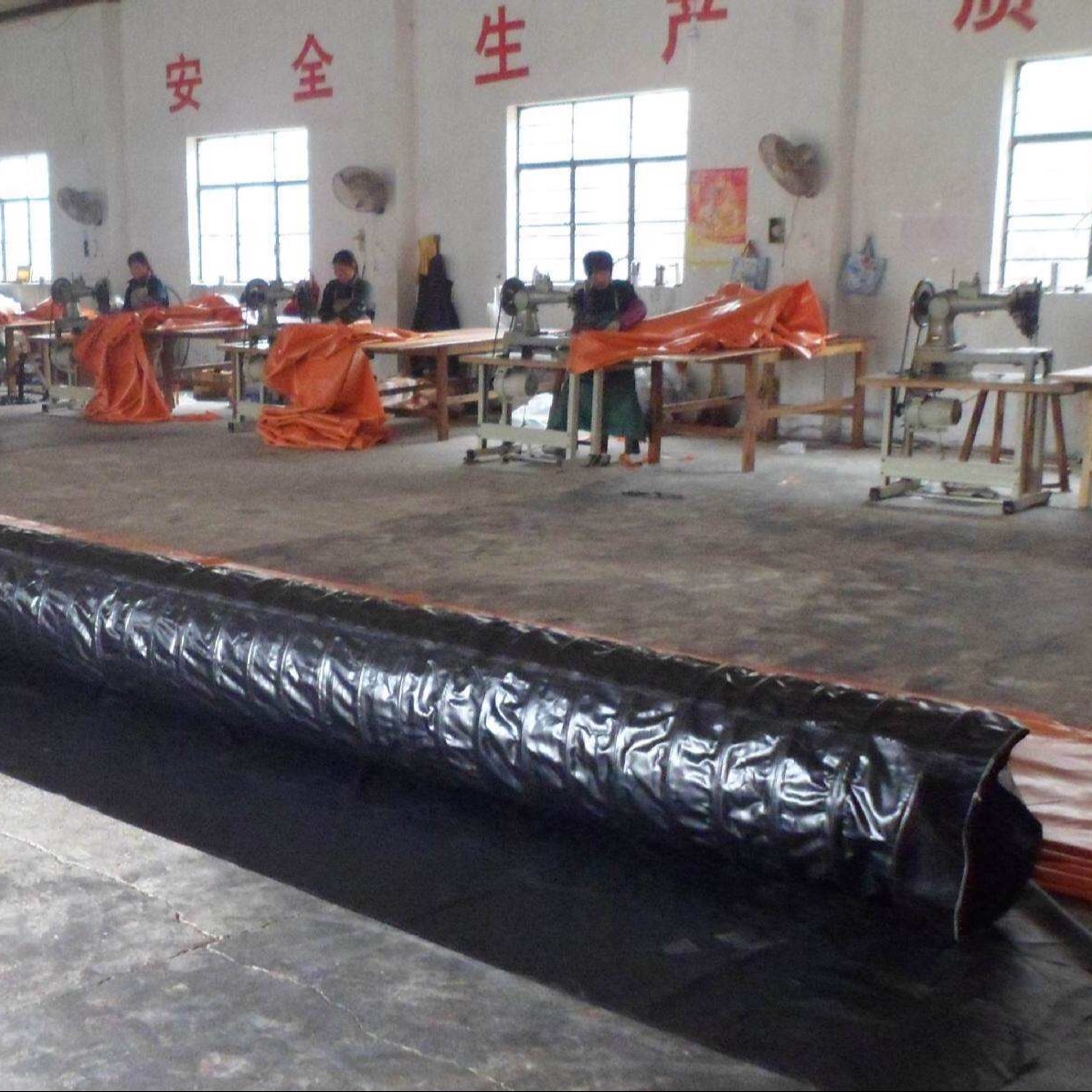 宝鸡 顺兴厂家生产隧道风筒800mm规格 骨架伸缩风筒 抽风管