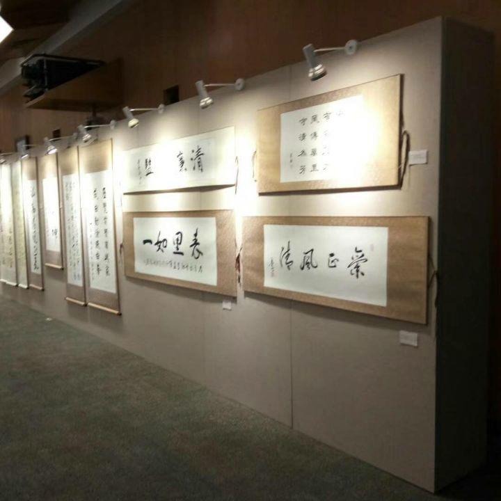 北京挂画展览艺术展墙，布面画展展板 细缝展板 摄影展览板出租