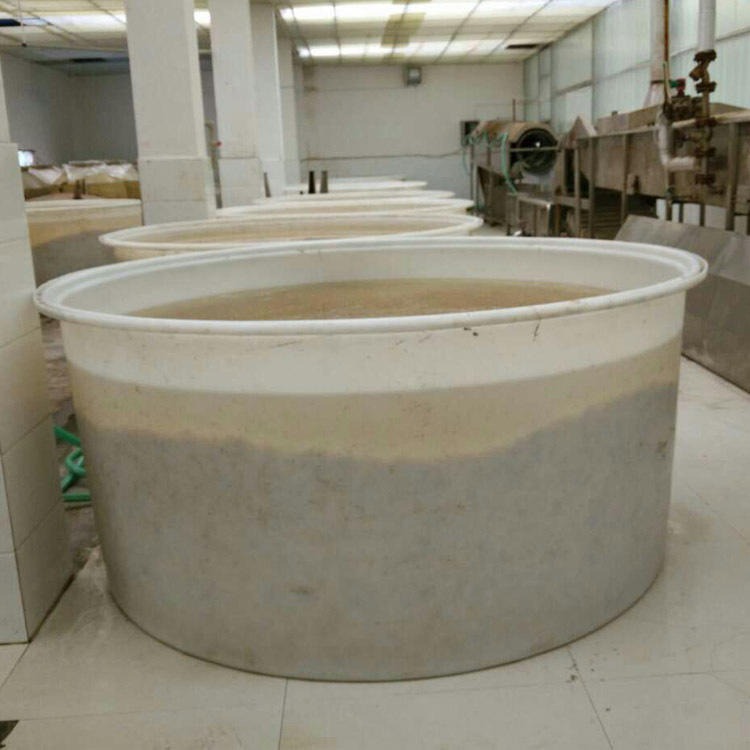 水产品加工食品桶 发酵牛筋桶塑料圆桶 诺顺3000升塑料腌制桶图片