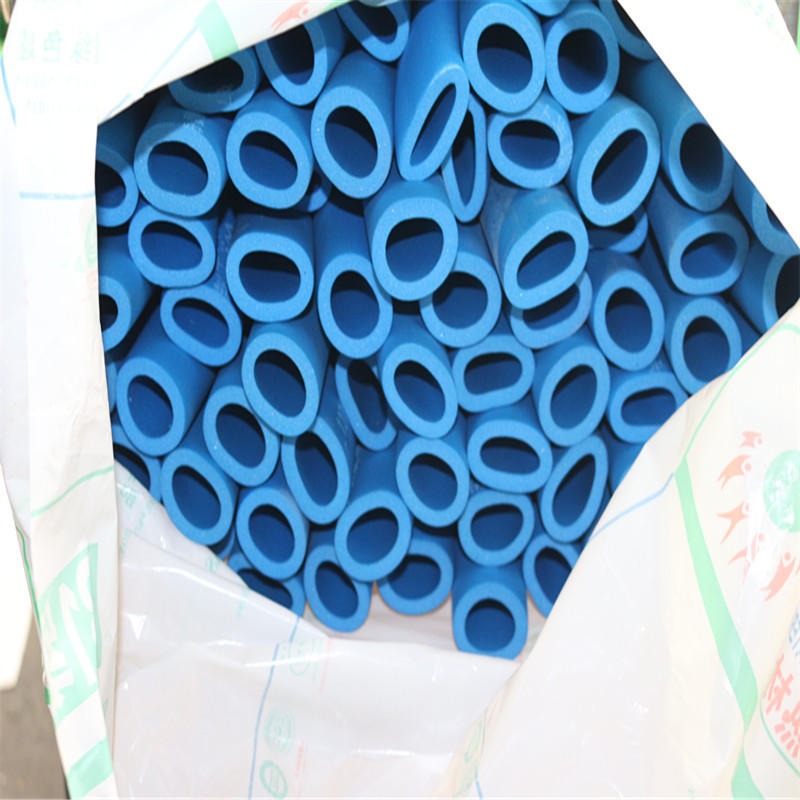 彩色橡塑管空调管生产厂家嘉豪保温管红蓝保温管空调管嘉豪图片