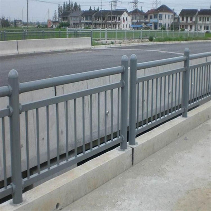 定制生产 304桥梁防撞护栏 市政道路护栏生产 河堤 河道安全护栏 聚晟生产隔离护栏