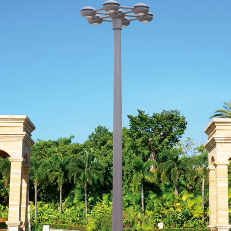 LED单臂传统庭院灯 鑫永虹3.5米户外庭院灯杆 30W户外灯具厂家直销