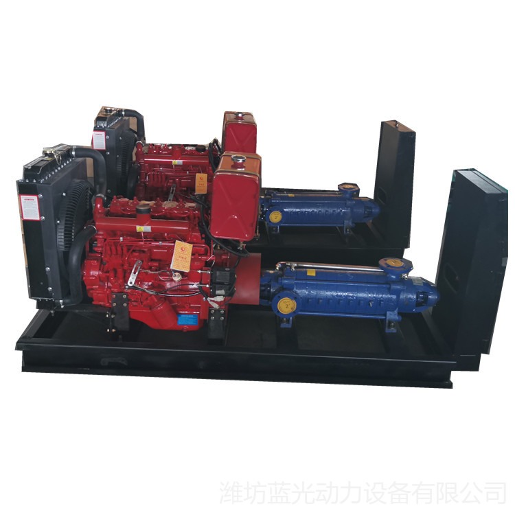 潍坊厂家直销柴油消防泵 全自动LG200D高压水泵 消防器材图片