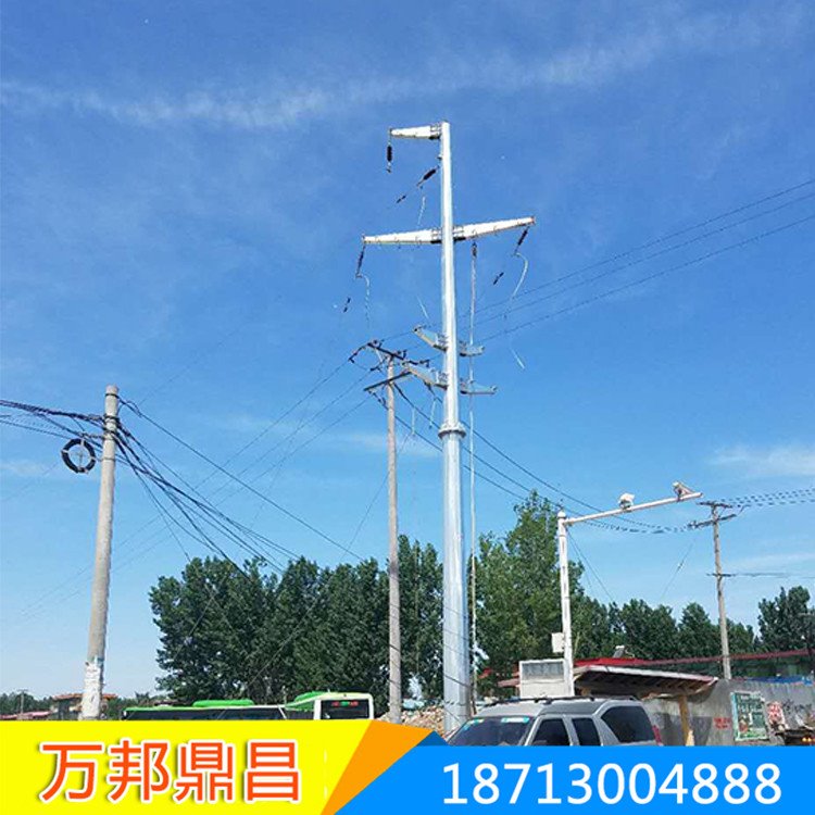 锦州 35kv电力钢管塔 10kv电力钢管塔 欢迎来电 1857-1300-4888