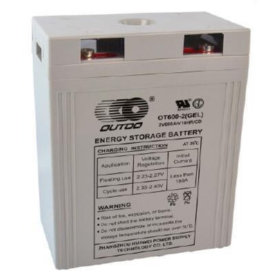 厂家直销  奥特多蓄电池OT600-2 太阳能铅酸 2V600AH 通信电池