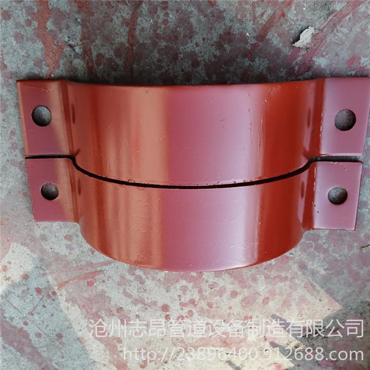 生产A5-1基准型双螺栓管夹 HG/T21629-1999基准型双螺栓管夹