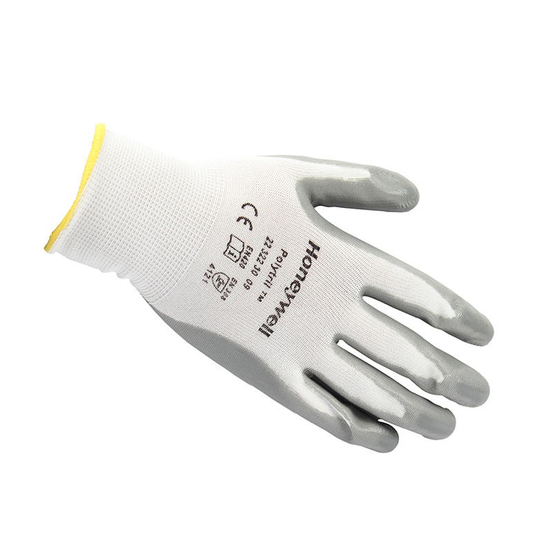 Honeywell霍尼韦尔2232230CN尼龙丁腈涂层耐油工作4级耐磨1级防割手套