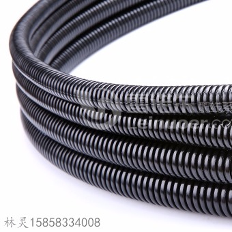 供应雷诺尔LNE-PE-11.6黑色外径11.6mm耐腐蚀聚乙烯穿线软管