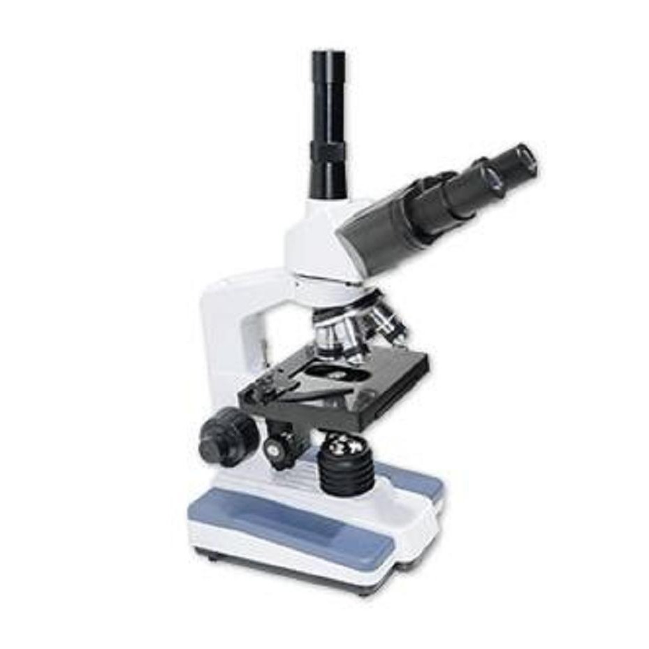 三目电光源显微镜 XSP-10CA，显微镜