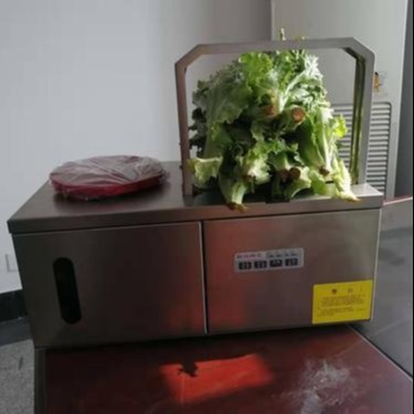 全自动小型束带机 白菜油菜捆绑机 不锈钢蔬菜捆扎机 舜工机械