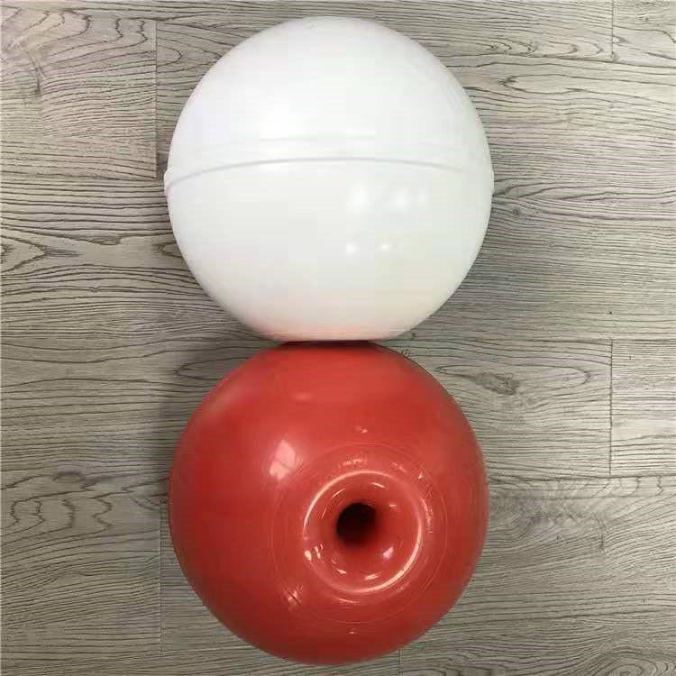 渔排浮球 直径30公分通孔串联塑料浮球