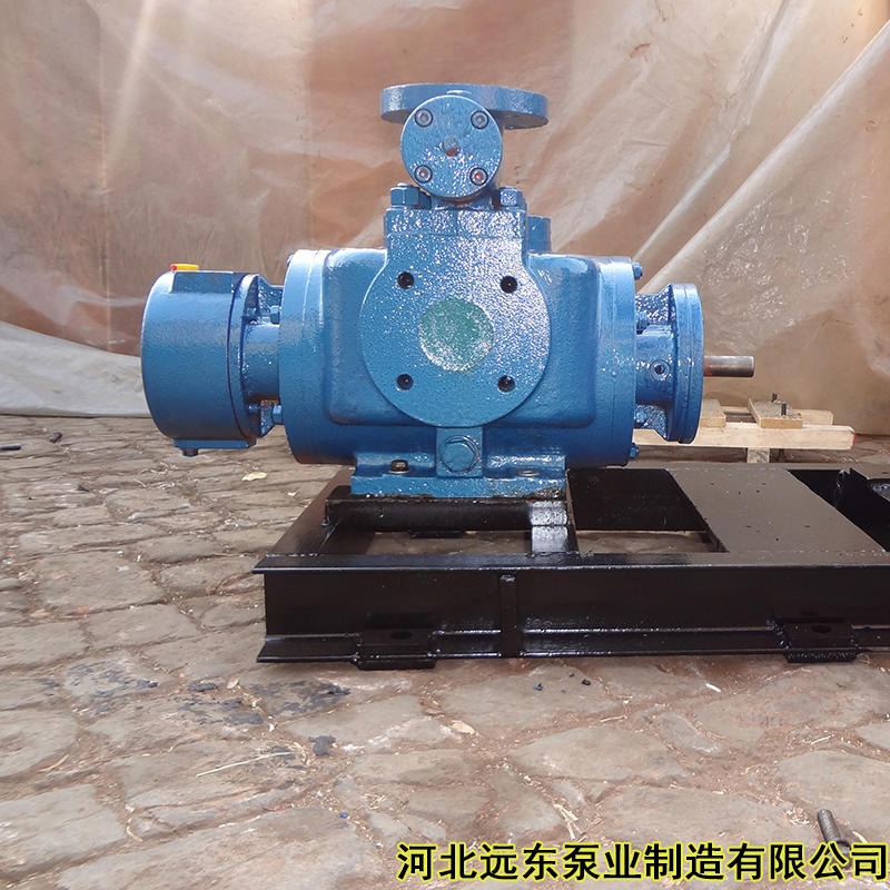 输送石脑油泵采用W3.1ZK-20Z3M1W73双螺杆泵,配:YB4KW-4电机,流量:5双螺杆泵卖真品,标真价图片