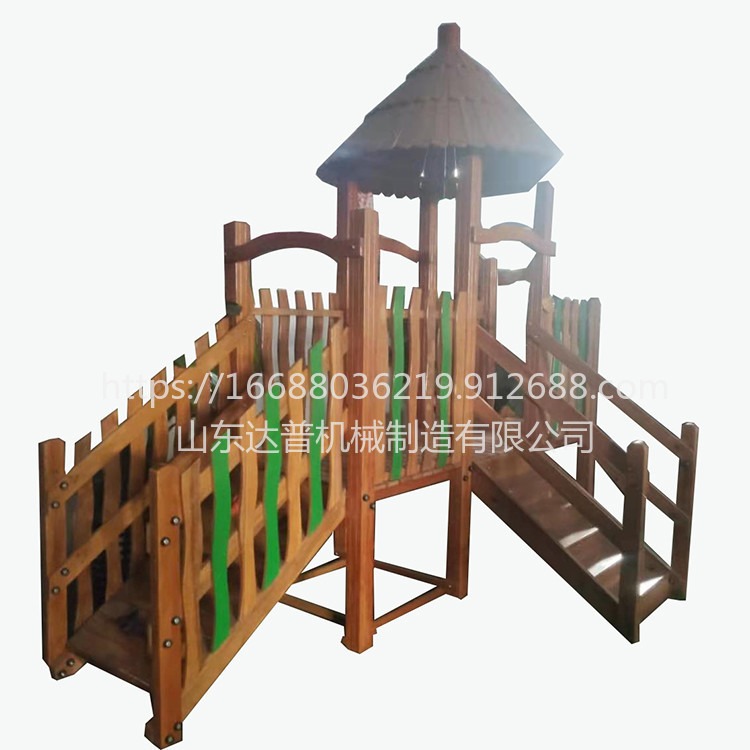 达普 DP 木质滑梯 实木组合滑梯儿童滑滑梯设施木质玩具幼儿园游乐设备图片