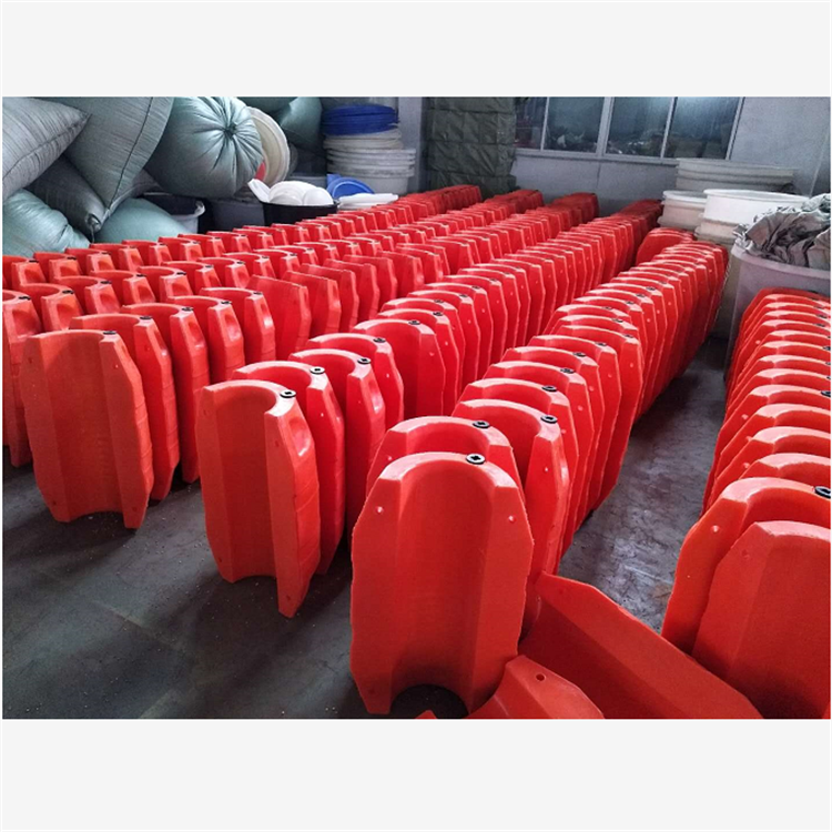 滚塑管道浮筒 大型滚塑拦污浮筒 水质净化塑料管道浮筒 环海塑料