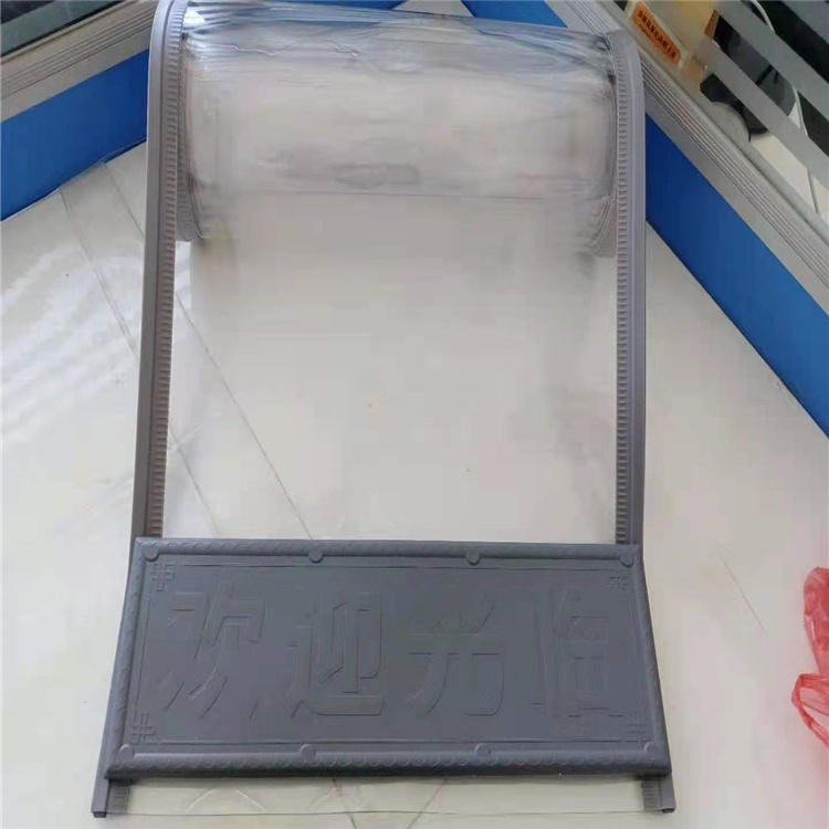 透明软玻璃 透明软板 pvc软板 门帘 挂帘水晶板桌布 加工定制图片