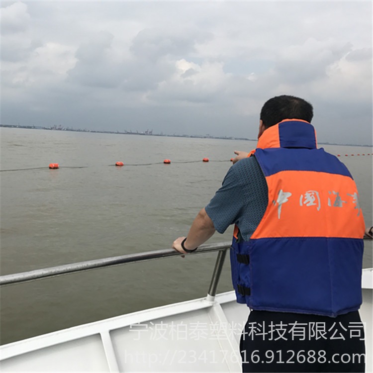 长江航道建筑物整治抬缆浮 南通大桥警示浮标塑料浮筒