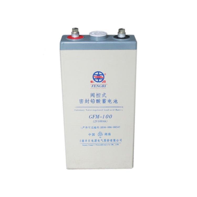 丰日蓄电池GFM-100 丰日蓄电池2V100AH蓄电池丰日厂家电话图片