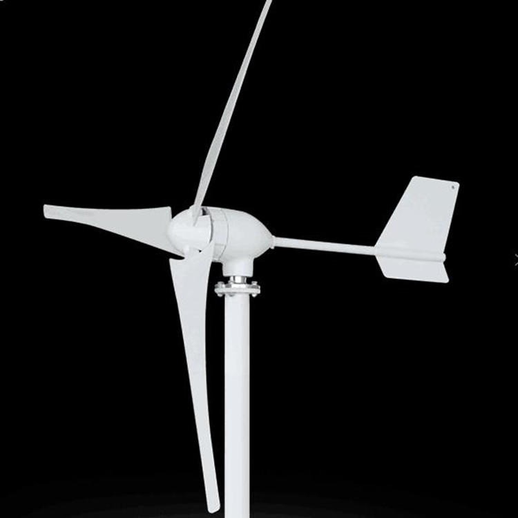 500瓦路灯监控用风力发电机 小型风光互补发电机 螺旋型风力发电机 山区用小型风力发电机